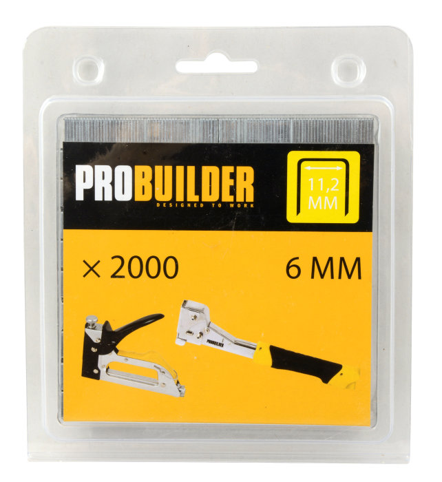 Stifter 6 mm 2000 stk. - Probuilder